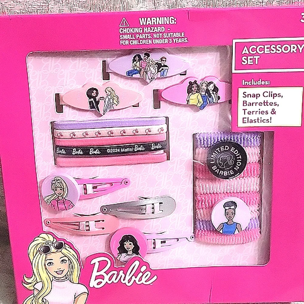 Barbie 20 PC HAIR ACCESSORIES SET